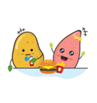 Potato ＆ Sweet Potato（個別スタンプ：11）