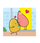 Potato ＆ Sweet Potato（個別スタンプ：15）