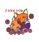 Fox's happiness（個別スタンプ：9）