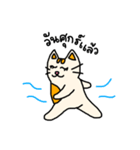 "Feow faow" Salary cat（個別スタンプ：34）