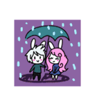 Bunny couple（個別スタンプ：31）