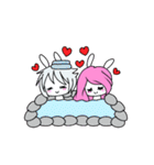 Bunny couple（個別スタンプ：34）