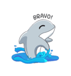 Fin - Dolphin Sticker（個別スタンプ：2）