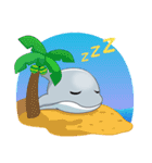 Fin - Dolphin Sticker（個別スタンプ：4）