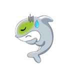 Fin - Dolphin Sticker（個別スタンプ：8）