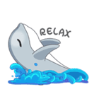 Fin - Dolphin Sticker（個別スタンプ：9）