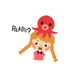 Rei From Octopus Planet(English)（個別スタンプ：3）