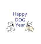 Happy DOG Year！ Good New Year！（個別スタンプ：14）