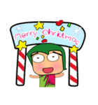 Kenshiro^..^！17Merry Christmas.（個別スタンプ：2）