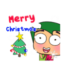 Kenshiro^..^！17Merry Christmas.（個別スタンプ：9）