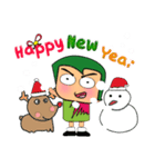 Kenshiro^..^！17Merry Christmas.（個別スタンプ：10）