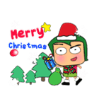 Kenshiro^..^！17Merry Christmas.（個別スタンプ：12）