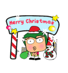 Kenshiro^..^！17Merry Christmas.（個別スタンプ：16）