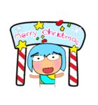 Meruki^..^！17Merry Christmas.（個別スタンプ：1）