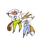 Fox and Squirrel（個別スタンプ：5）