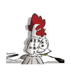 Hubris Chicken II - Go Bananas（個別スタンプ：40）