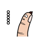 Funny finger brother（個別スタンプ：24）