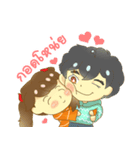 Miki ＆ Nio sweet couple（個別スタンプ：10）