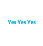 SAY YES！（個別スタンプ：2）