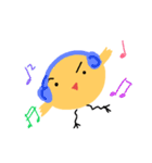 yellow baby chick（個別スタンプ：33）