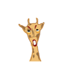 Giraffe you have never seen before（個別スタンプ：1）