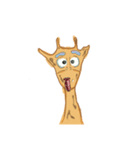 Giraffe you have never seen before（個別スタンプ：3）