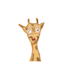 Giraffe you have never seen before（個別スタンプ：4）