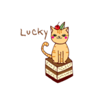 happy cat : bakery shop（個別スタンプ：12）