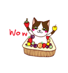 happy cat : bakery shop（個別スタンプ：14）