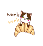 happy cat : bakery shop（個別スタンプ：16）