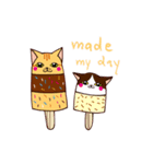 happy cat : bakery shop（個別スタンプ：39）