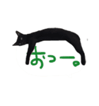 黒猫こなつさん（個別スタンプ：6）