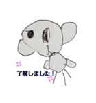 5歳児のお絵かき（個別スタンプ：4）