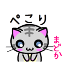 まどか ねこ（個別スタンプ：4）