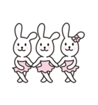 Lovely bunnys（個別スタンプ：20）