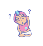 pink little baby（個別スタンプ：13）