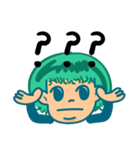 Little Green Hair's Daily Life（個別スタンプ：3）