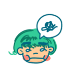 Little Green Hair's Daily Life（個別スタンプ：16）