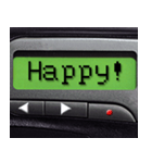 Pager Screen text message (ENGLISH)（個別スタンプ：7）