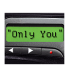 Pager Screen text message (ENGLISH)（個別スタンプ：13）