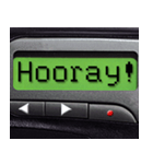 Pager Screen text message (ENGLISH)（個別スタンプ：14）