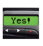 Pager Screen text message (ENGLISH)（個別スタンプ：21）