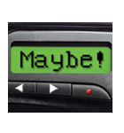 Pager Screen text message (ENGLISH)（個別スタンプ：24）