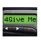 Pager Screen text message (ENGLISH)（個別スタンプ：28）