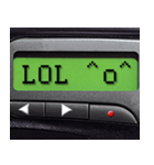 Pager Screen text message (ENGLISH)（個別スタンプ：29）