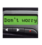 Pager Screen text message (ENGLISH)（個別スタンプ：37）