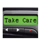 Pager Screen text message (ENGLISH)（個別スタンプ：39）