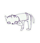 Larry the Lazy cat（個別スタンプ：3）