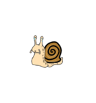 A lazy snail（個別スタンプ：2）