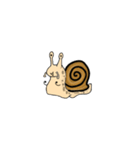 A lazy snail（個別スタンプ：13）